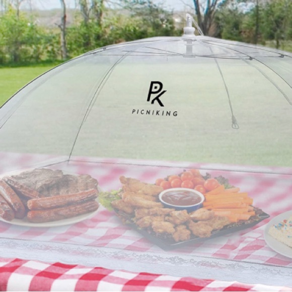 NEW BBQ Reception “PicniKing” Mesh Umbrellas Set 2XL 4Med Carry Bag - Picture 7 of 10
